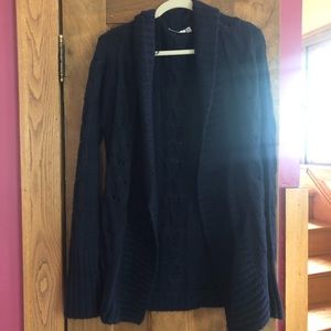 RD Style Navy Knit Cardigan